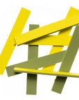 2-Tone Foam Strips - Olive / Yellow