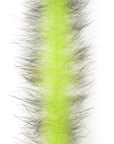 EP® Bunny Brush - Shaded Tip - Fl Green Chartreuse / Black