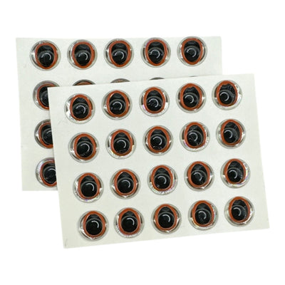 Oval Pupil 3-D Eyes