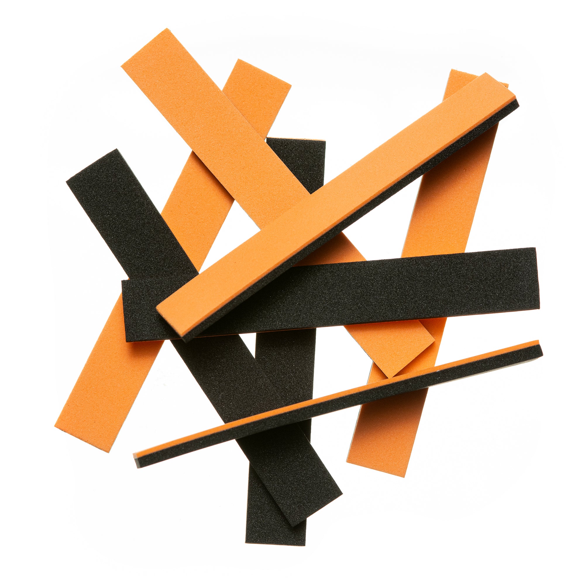 2-Tone Foam Strips - Black / Orange