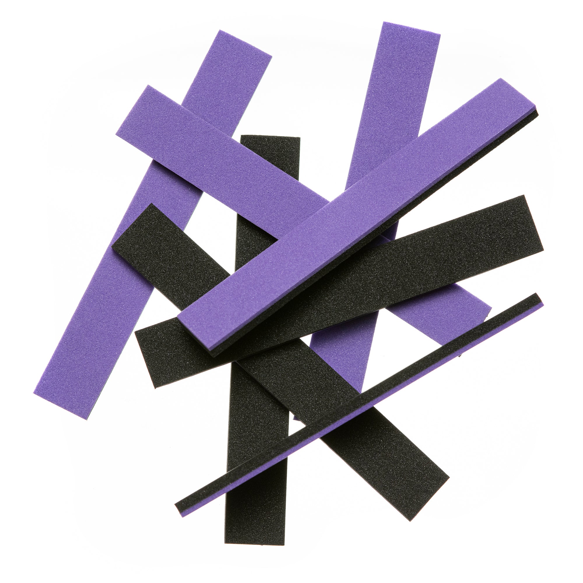 2-Tone Foam Strips - Black / Purple