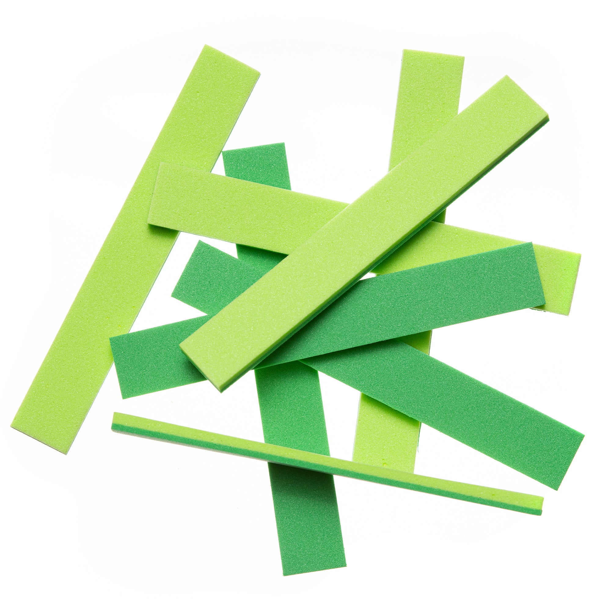 2-Tone Foam Strips - Chartreuse / Green