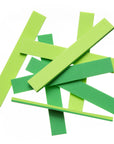 2-Tone Foam Strips - Chartreuse / Green