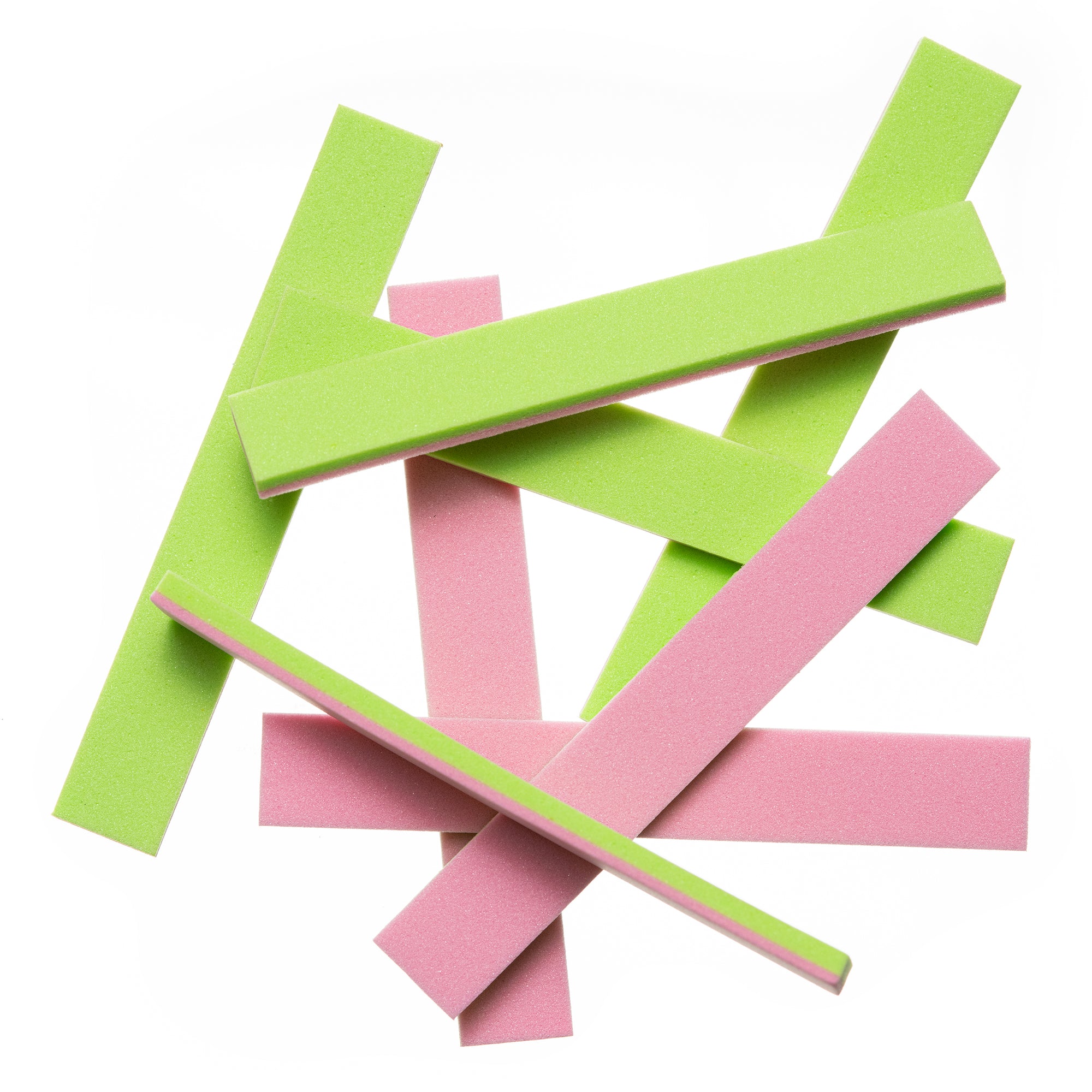 2-Tone Foam Strips - Chartreuse / Pink