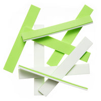 Chartreuse / White
