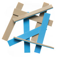 Tan / Blue