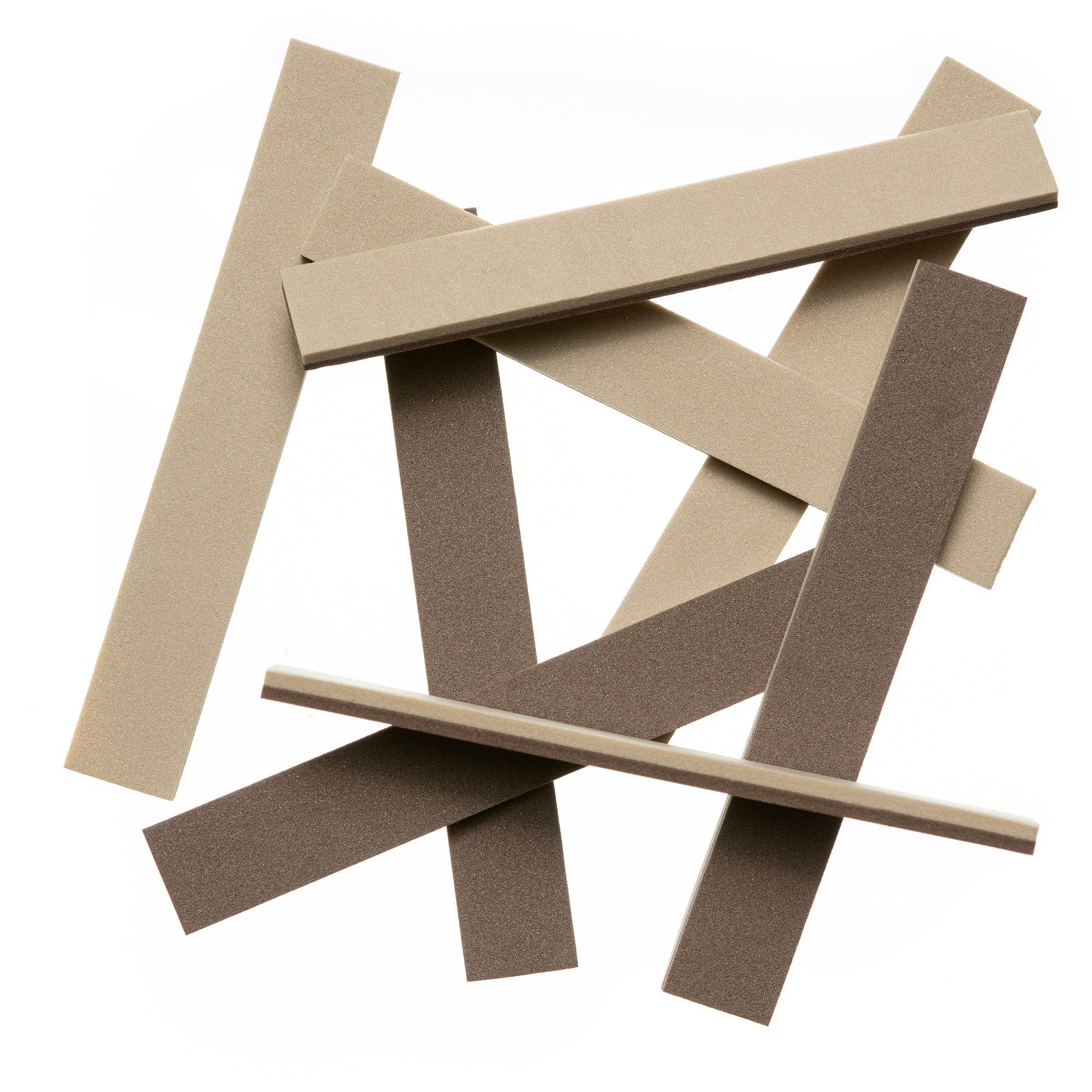 2-Tone Foam Strips - Tan / Brown