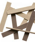 2-Tone Foam Strips - Tan / Brown