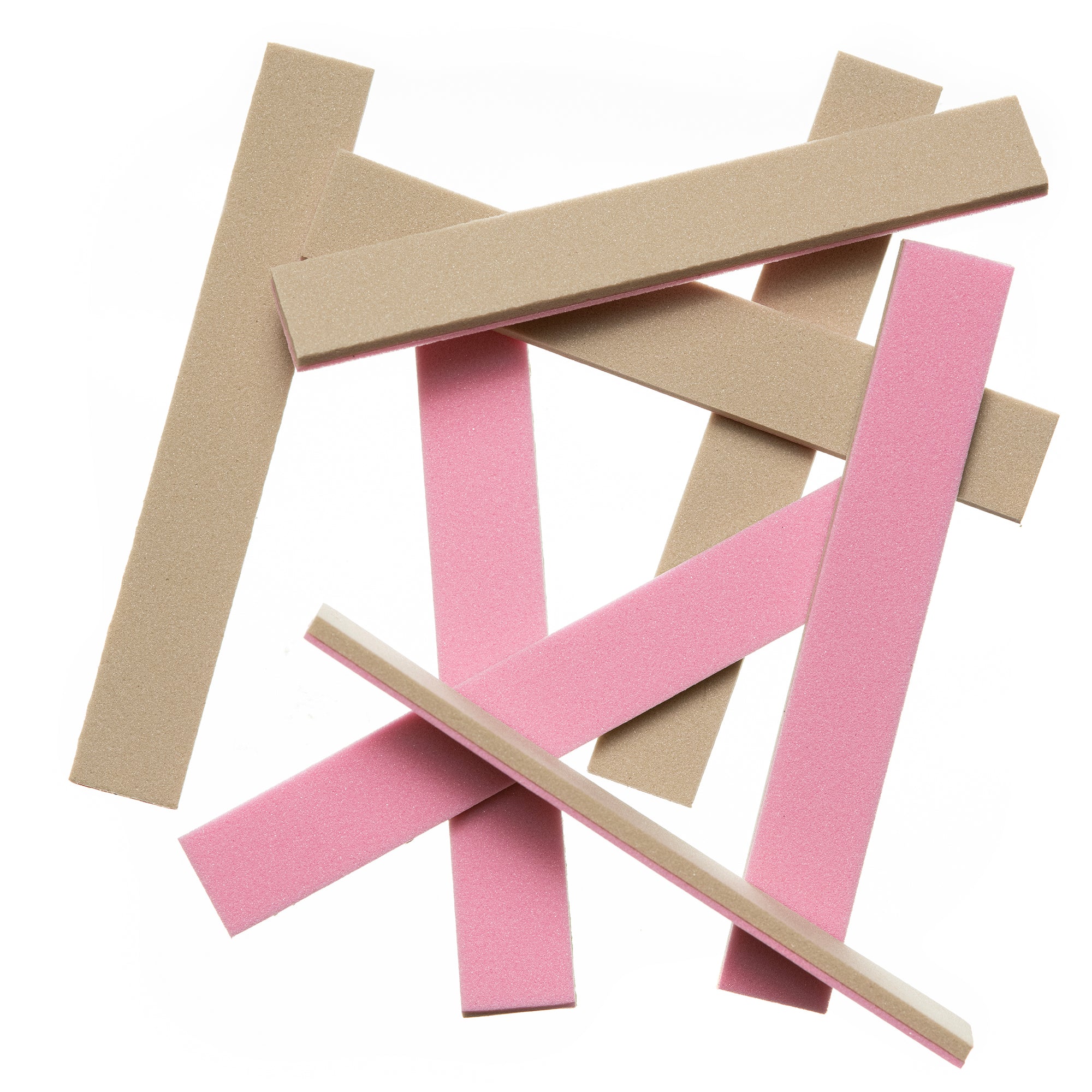 2-Tone Foam Strips - Tan / Pink