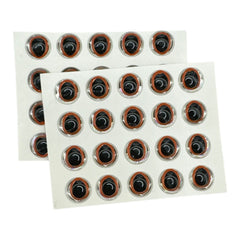 Oval Pupil 3-D Eyes