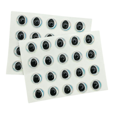 Oval Pupil 3-D Eyes
