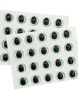 Oval Pupil 3-D Eyes