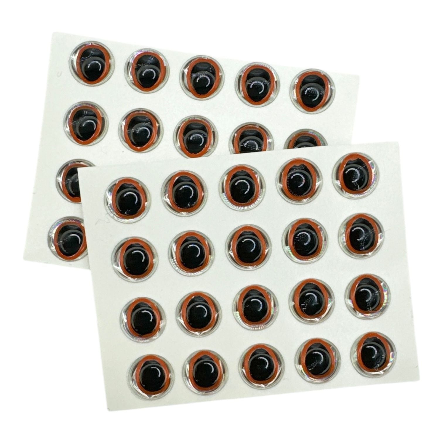 Oval Pupil 3-D Eyes